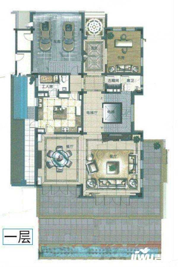 南天名苑6室户型图650-650㎡