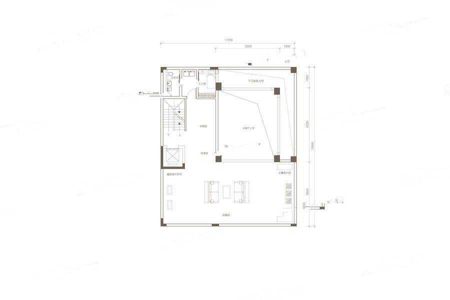 中冶逸璟台3室户型图217-217㎡