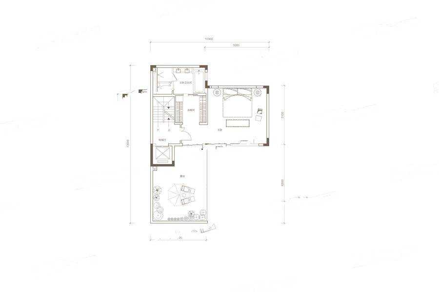 中冶逸璟台3室户型图217-217㎡